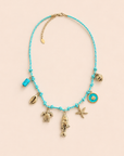 Collana Isola Acquamarina