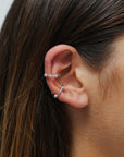 Earcuff Nodini White