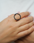 Anello Circle Black