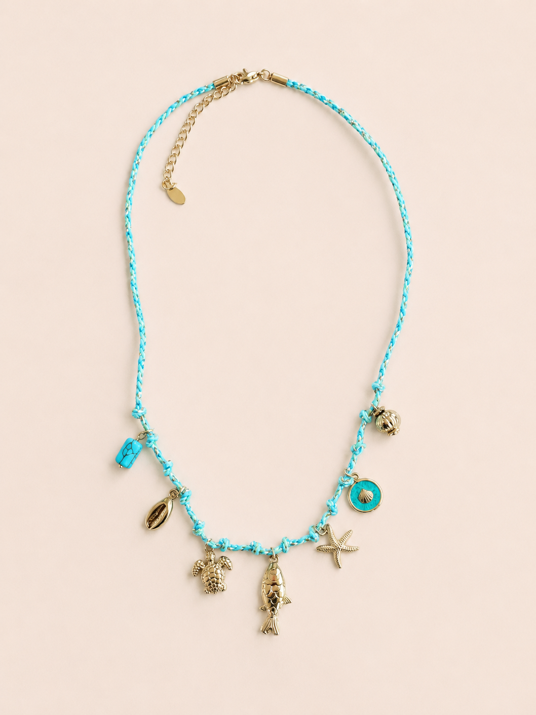 Collana Isola Acquamarina