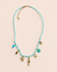 Collana Isola Acquamarina