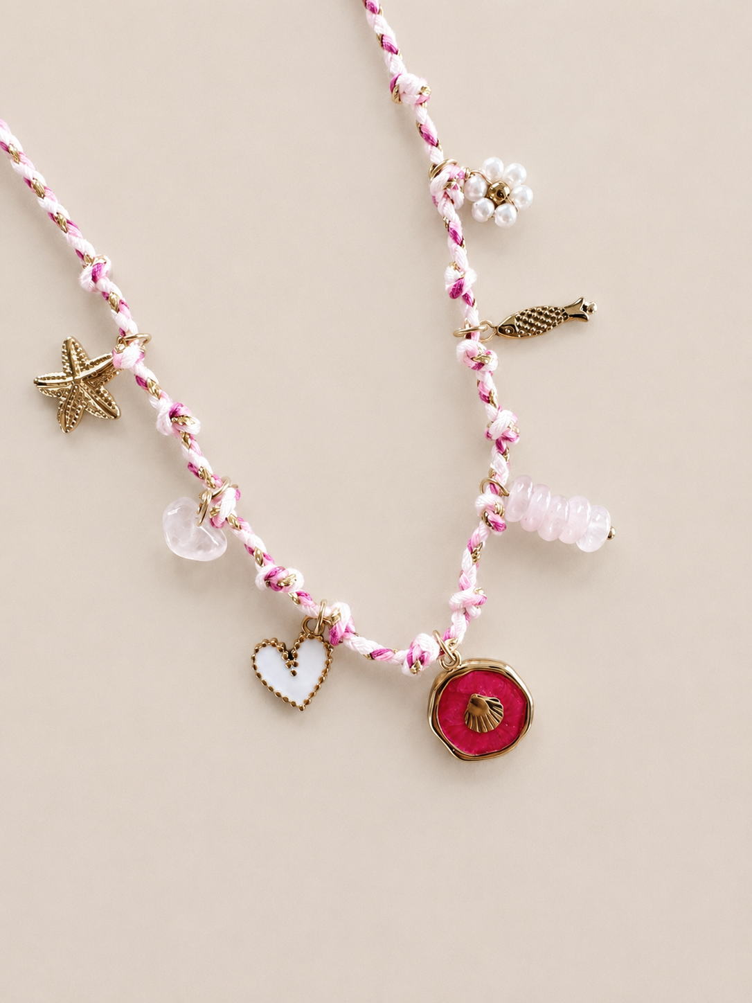 Collana Isola Rosa — Conchiglia